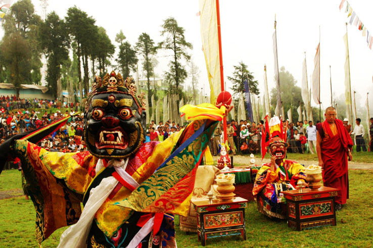 Loosong festival Phodong and Rumtek Monasteries